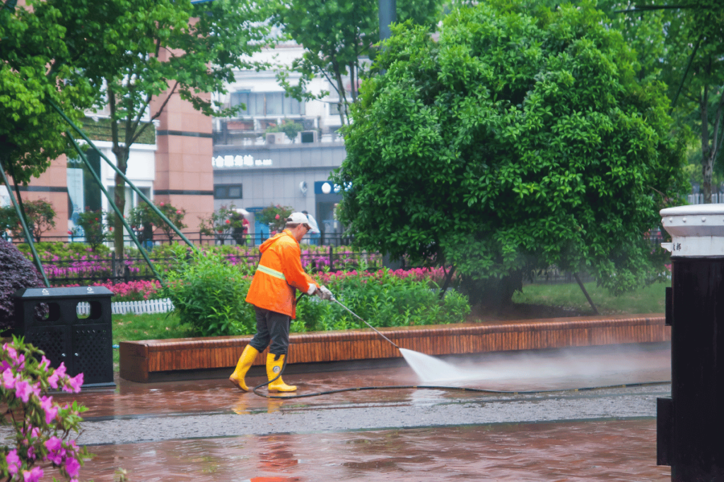 Power washing